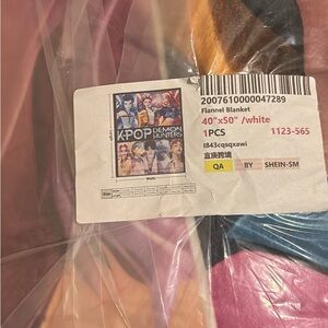 Flannel Blanket - Multicolor